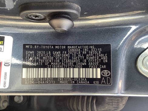 Used 2015 Toyota Corolla S FWD image 10