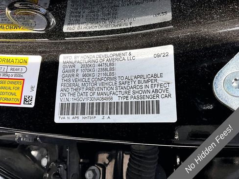 Used 2022 Honda Accord Sport image 32