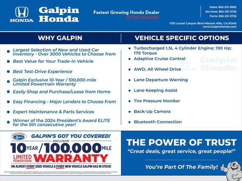 Certified 2024 Honda CR-V LX image 2