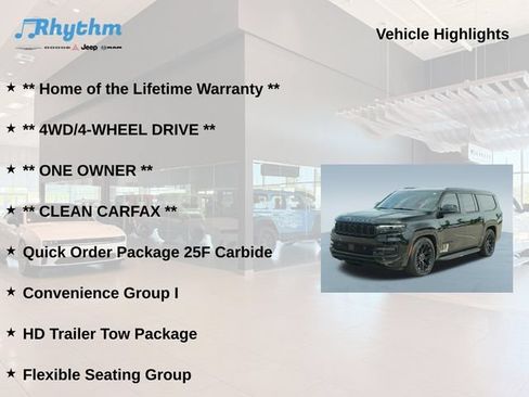 Used 2024 Jeep Wagoneer L Series II w/ Convenience Group I AWD/4WD image 5