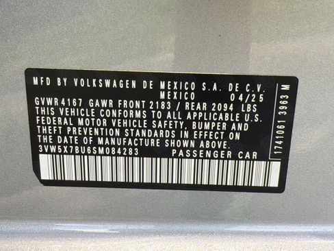 Used 2025 Volkswagen Jetta S FWD image 19
