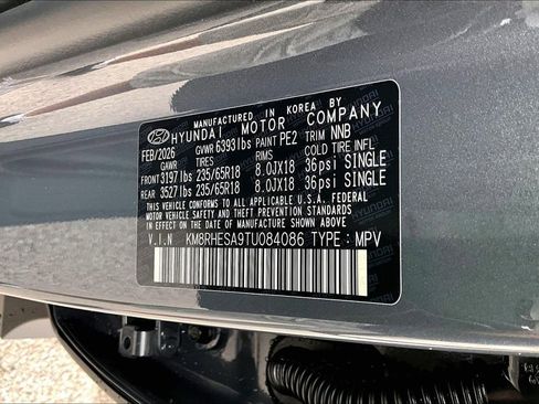 New 2026 Hyundai Palisade SEL Premium AWD/4WD image 15