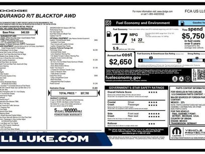 Used 2021 Dodge Durango R/T w/ Technology Group