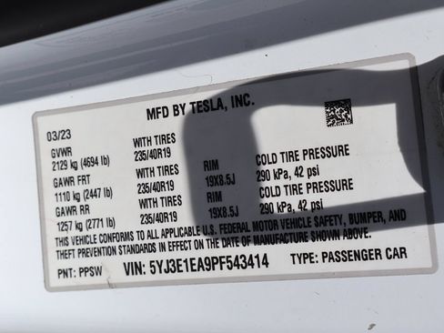 Used 2023 Tesla Model 3 Standard Range RWD image 46