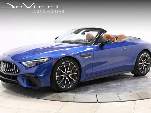 Used 2022 Mercedes-Benz SL 55 AMG 4MATIC image 1