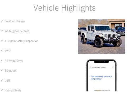 Used 2021 Jeep Gladiator Rubicon AWD/4WD image 6