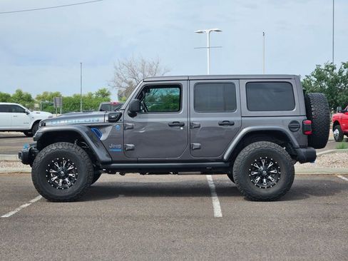 Used 2021 Jeep Wrangler Unlimited Rubicon 4xe w/ Steel Bumper Group image 4