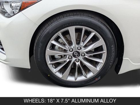 Used 2023 INFINITI Q50 Luxe w/ Cargo Package RWD image 9