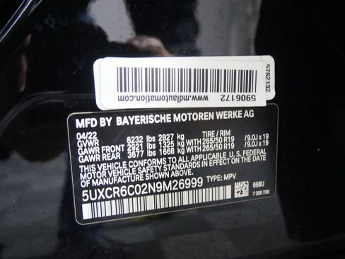 Certified 2022 BMW X5 xDrive40i w/ Premium Package image 23