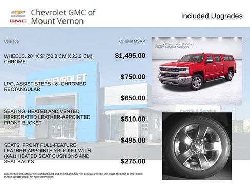 Used 2018 Chevrolet Silverado 1500 LTZ AWD/4WD image 6