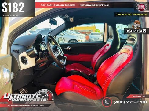 Used 2012 FIAT 500 Abarth w/ Safety & Convenience Pkg FWD image 10