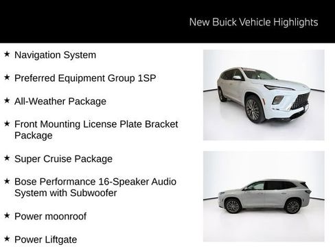 New 2026 Buick Enclave Avenir w/ Super Cruise Package AWD/4WD image 4