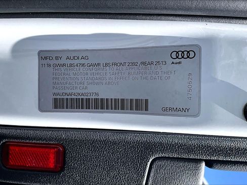 Used 2019 Audi A4 2.0T Premium w/ Convenience Package AWD/4WD image 34