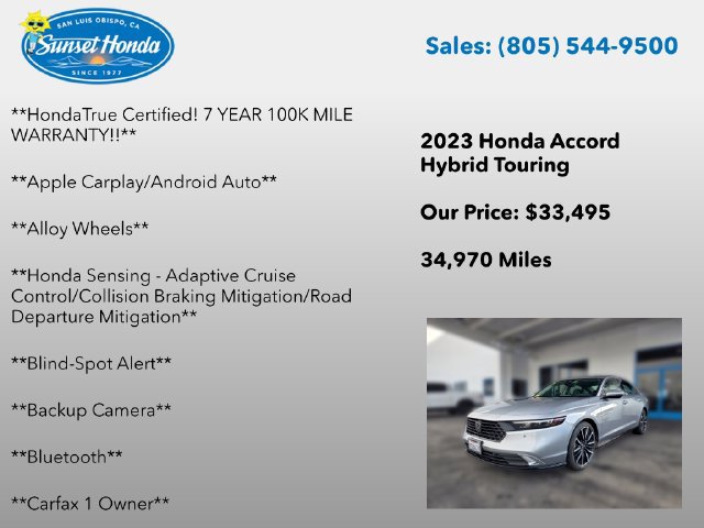 Used 2023 Honda Accord Touring image 6