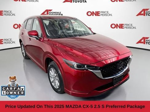 Used 2025 MAZDA CX-5 AWD 2.5 S w/ Preferred Package image 1
