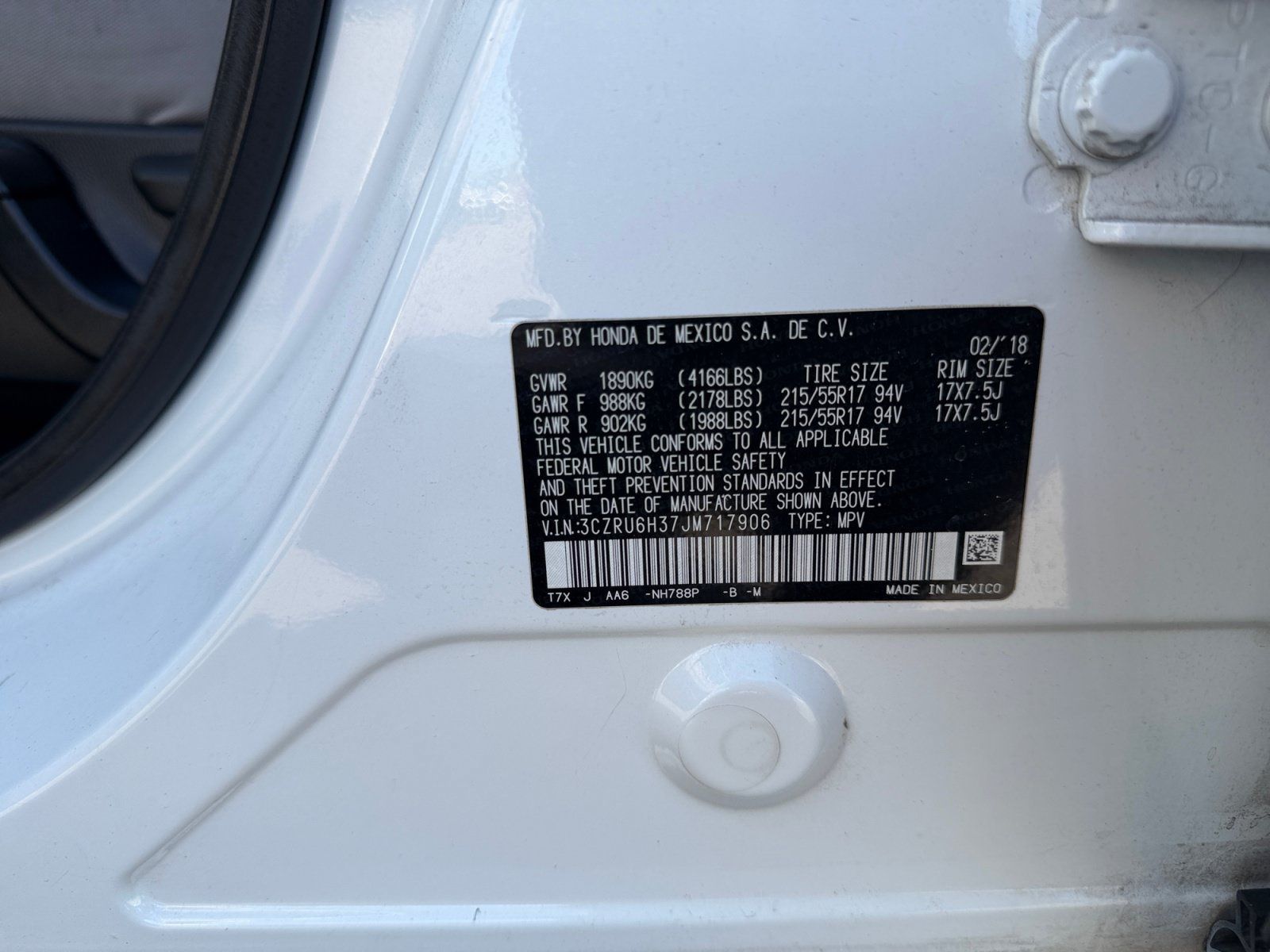 Used 2018 Honda HR-V LX image 36