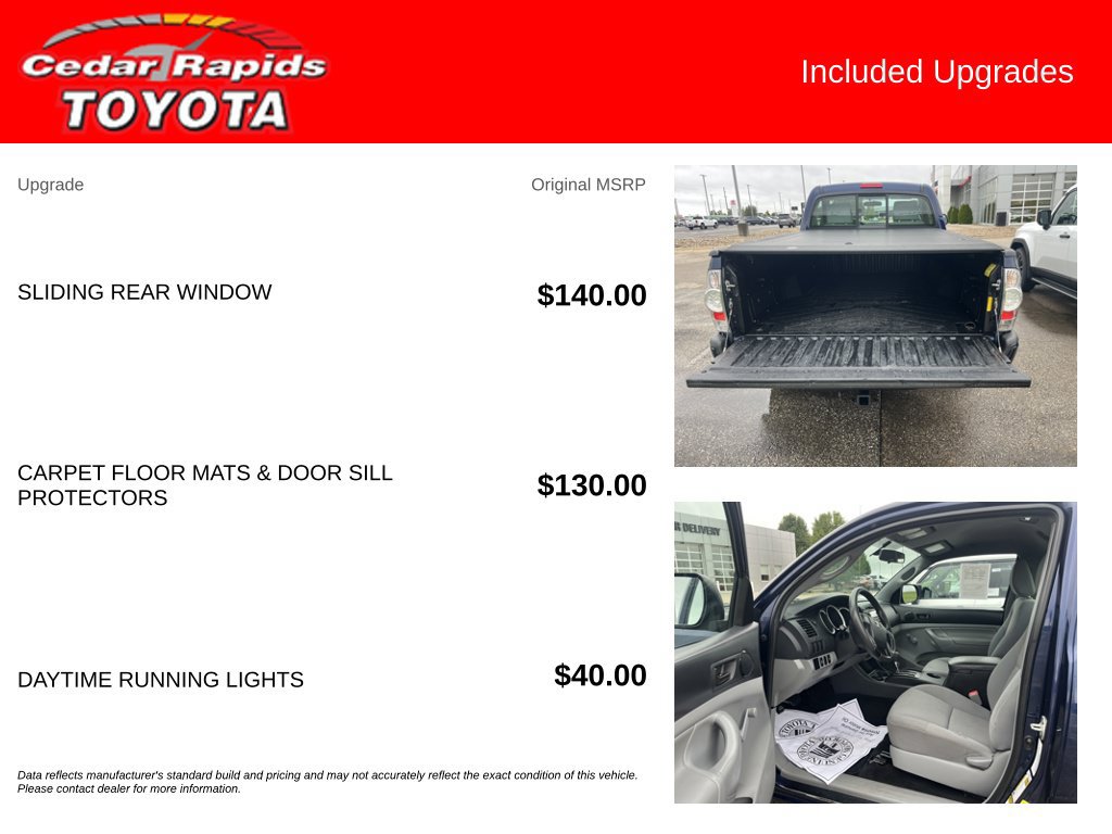 Used 2012 Toyota Tacoma 4x4 Regular Cab image 7