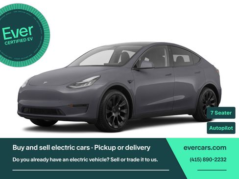Used 2023 Tesla Model Y Long Range AWD/4WD image 1