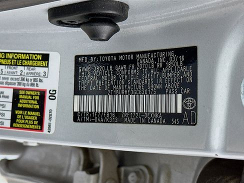 Used 2016 Toyota Corolla LE image 12