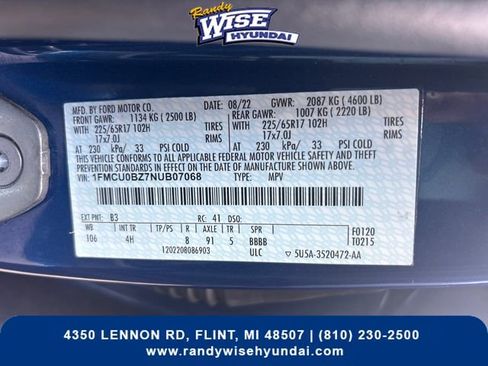 Used 2022 Ford Escape SE w/ Cold Weather Package image 32