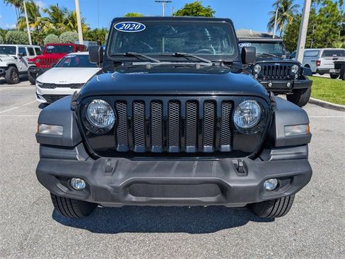 Used 2020 Jeep Wrangler Unlimited Sport image 3