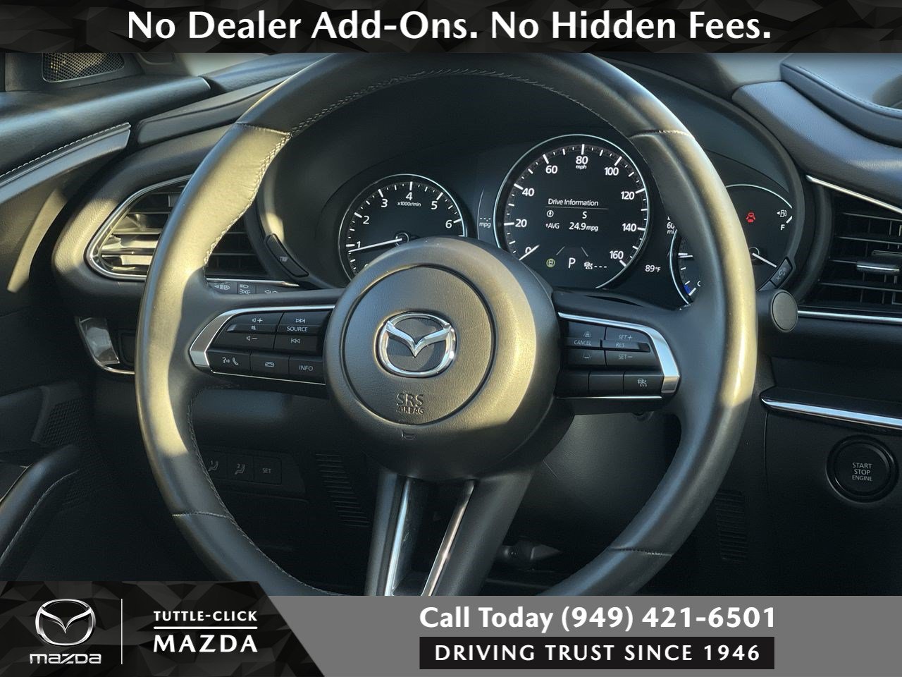 Used 2024 MAZDA CX-30 AWD 2.5 S w/ Preferred Package image 24