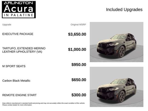 Used 2024 BMW X3 M w/ Executive Package AWD/4WD image 4