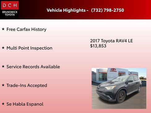 Used 2017 Toyota RAV4 LE w/ Carpet Mat Package image 4