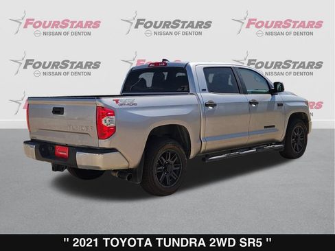 Used 2021 Toyota Tundra SR5 w/ SR5 Leather Package RWD image 4
