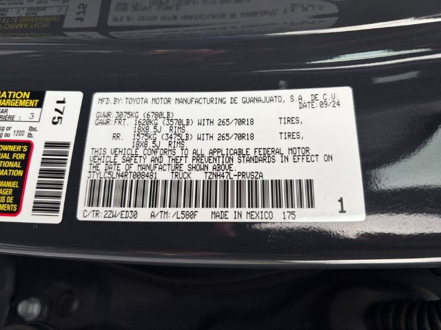 Certified 2024 Toyota Tacoma TRD Pro AWD/4WD image 25