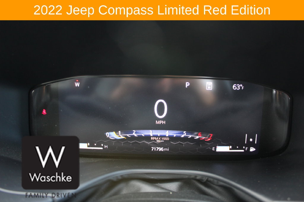 Used 2022 Jeep Compass Limited w/ (RED) Package AWD/4WD image 38