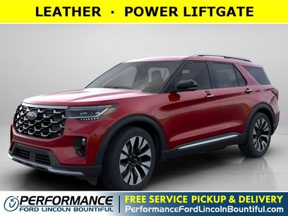 New 2026 Ford Explorer Platinum