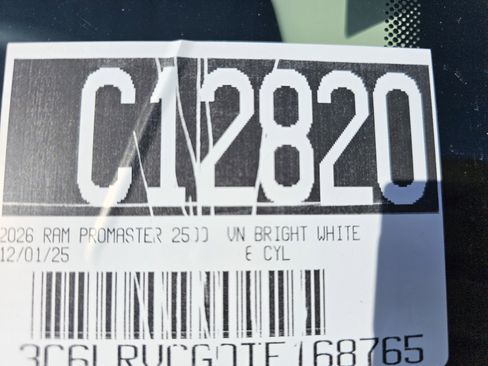 New 2026 RAM ProMaster 2500 image 16