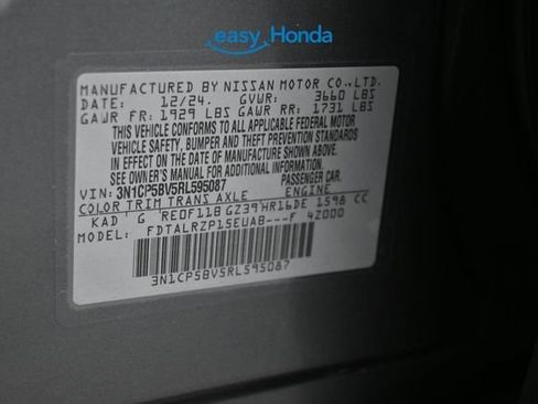 Used 2024 Nissan Kicks S FWD image 17