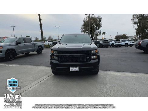 Used 2022 Chevrolet Silverado 1500 Custom w/ LPO, Dark Essentials Package image 4