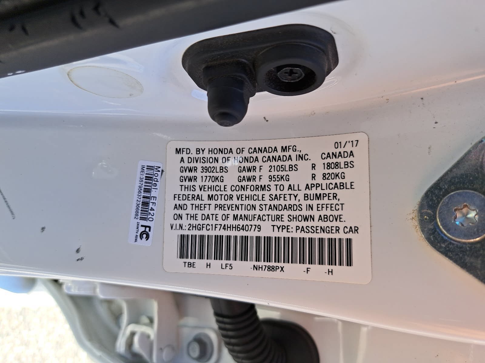 Used 2017 Honda Civic EX-L image 37