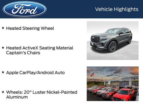 New 2026 Ford Explorer Active w/ Active Comfort Package image 12
