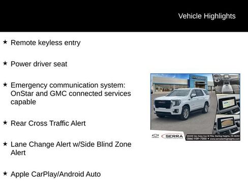 Used 2023 GMC Yukon SLE w/ Gmc Pro Safety Plus Package AWD/4WD image 5