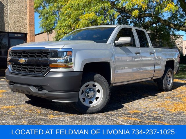 Certified 2018 Chevrolet Silverado 1500 W/T w/ WT Convenience Package AWD/4WD image 1