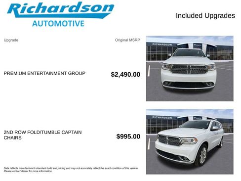 Used 2017 Dodge Durango Citadel w/ Premium Entertainment Group image 6