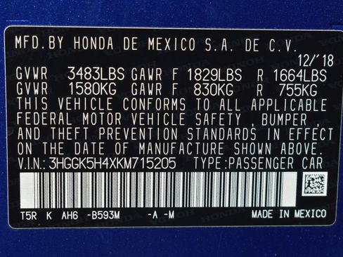 Used 2019 Honda Fit LX image 37