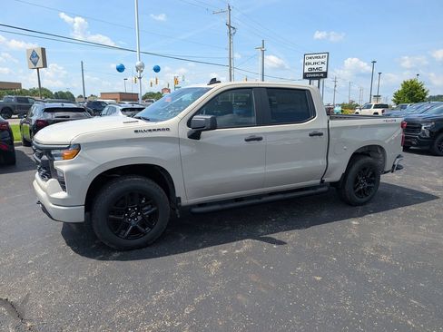 New 2026 Chevrolet Silverado 1500 Custom w/ Turbomax Blackout Package AWD/4WD image 4