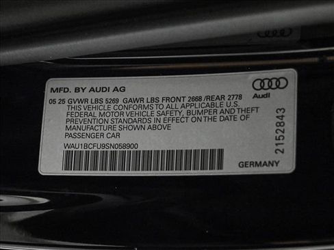 Certified 2025 Audi A5 2.0T Premium w/ Convenience Package AWD/4WD image 24