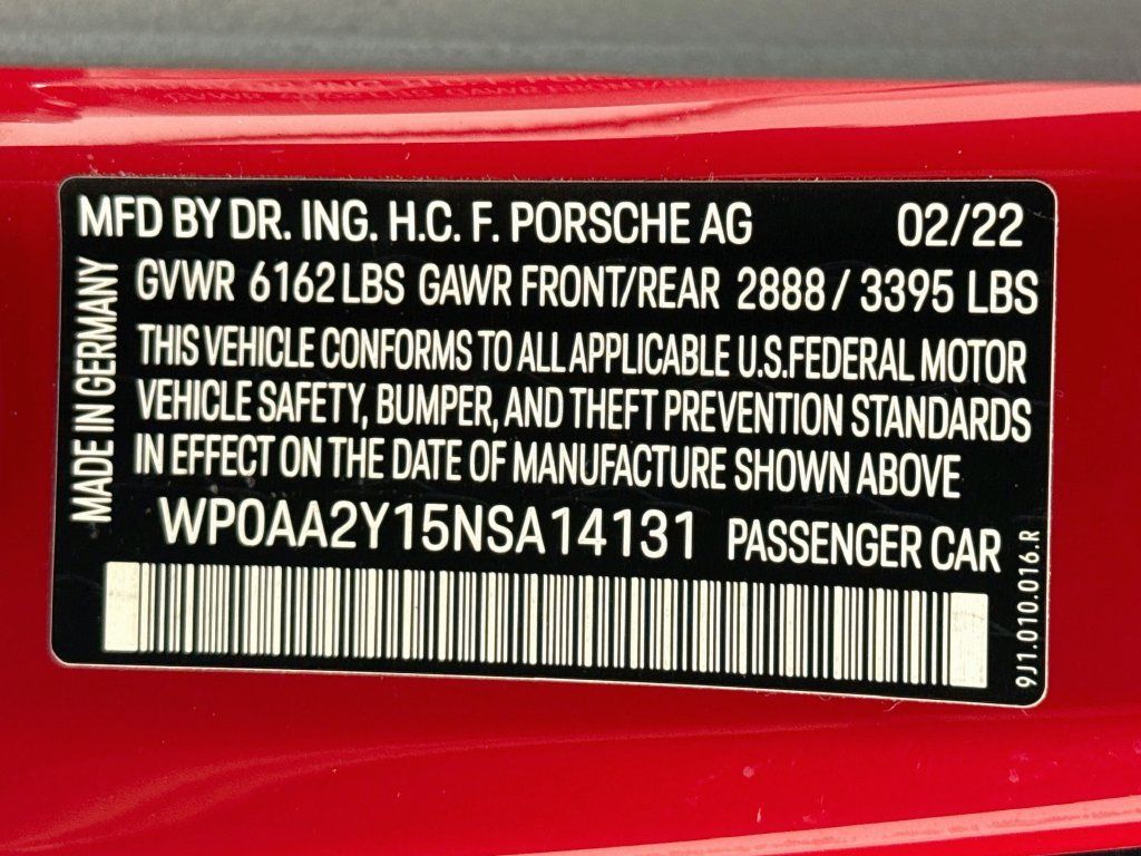 Certified 2022 Porsche Taycan RWD image 33