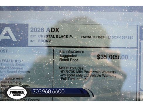 New 2026 Acura ADX FWD image 37
