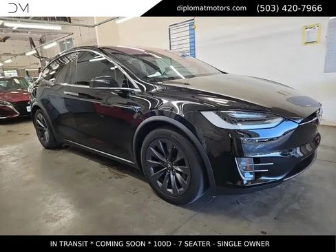 Used 2018 Tesla Model X 100D AWD/4WD image 3