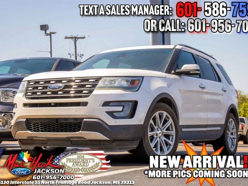 Used 2016 Ford Explorer Limited w/ Equipment Group 301A FWD image 1