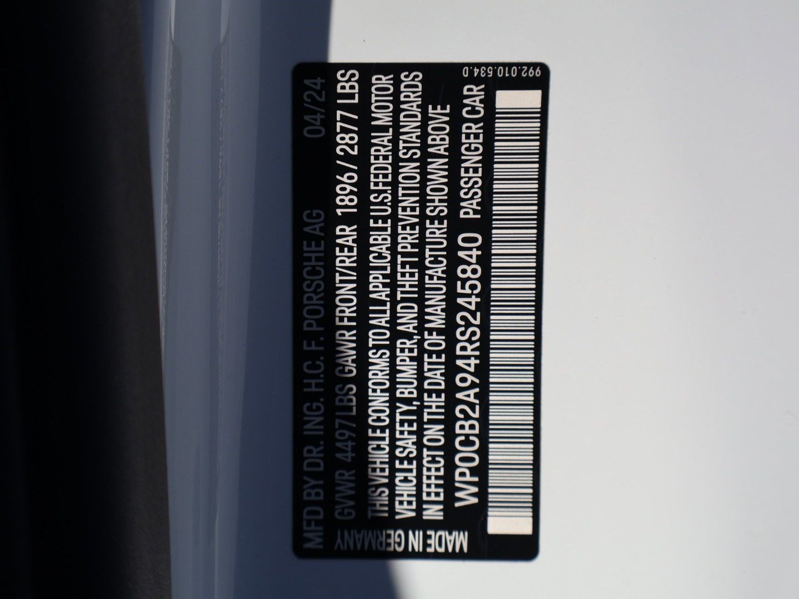 Certified 2024 Porsche 911 Carrera GTS RWD image 28