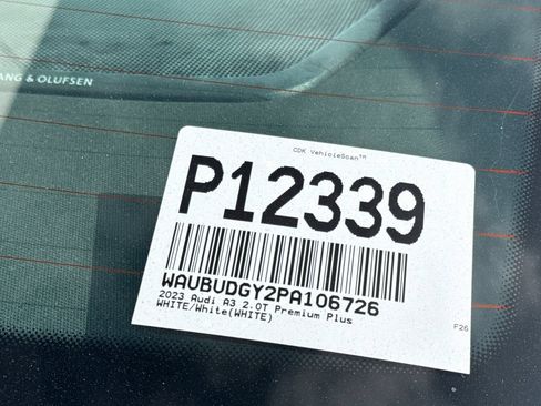 Used 2023 Audi A3 2.0T Premium Plus w/ Premium Plus Package FWD image 33