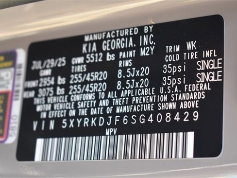 New 2025 Kia Sorento SX Prestige w/ Sage Leather Package image 42